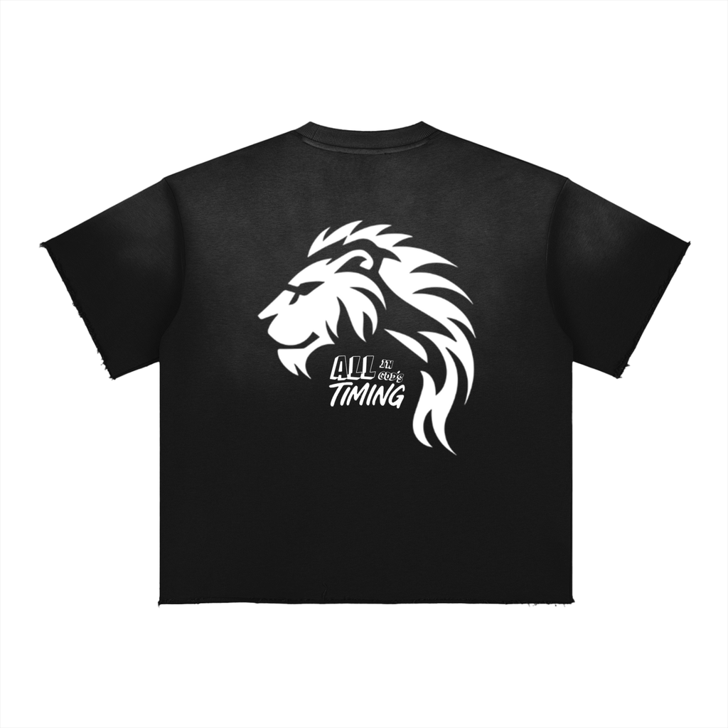 A.I.G.T - Sun Fade Raw Edge T-Shirt