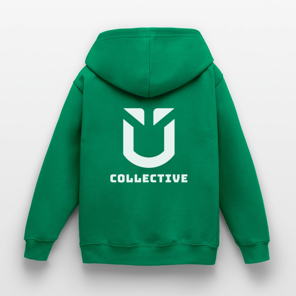 U.Y.T Collective - Kids Hoodie - kelly green