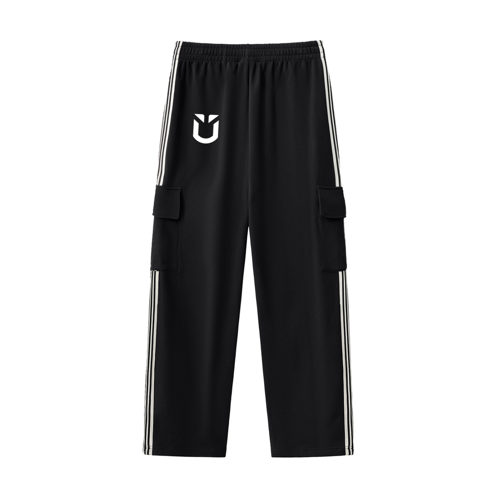 U.Y.T Side Stripe Straight-Leg Pants