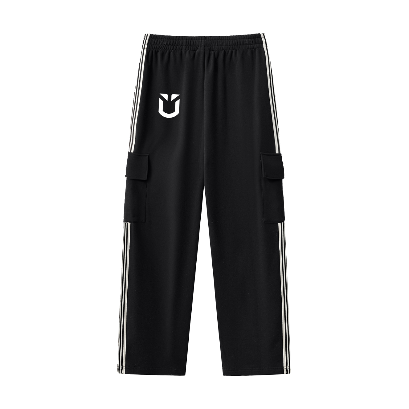 U.Y.T Side Stripe Straight-Leg Pants