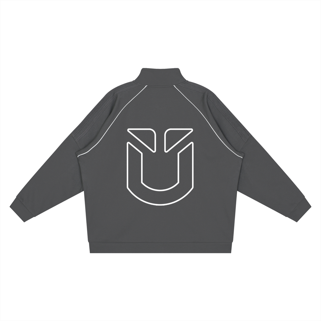 R2D - Reflection Striped Raglan Sleeve Jacket